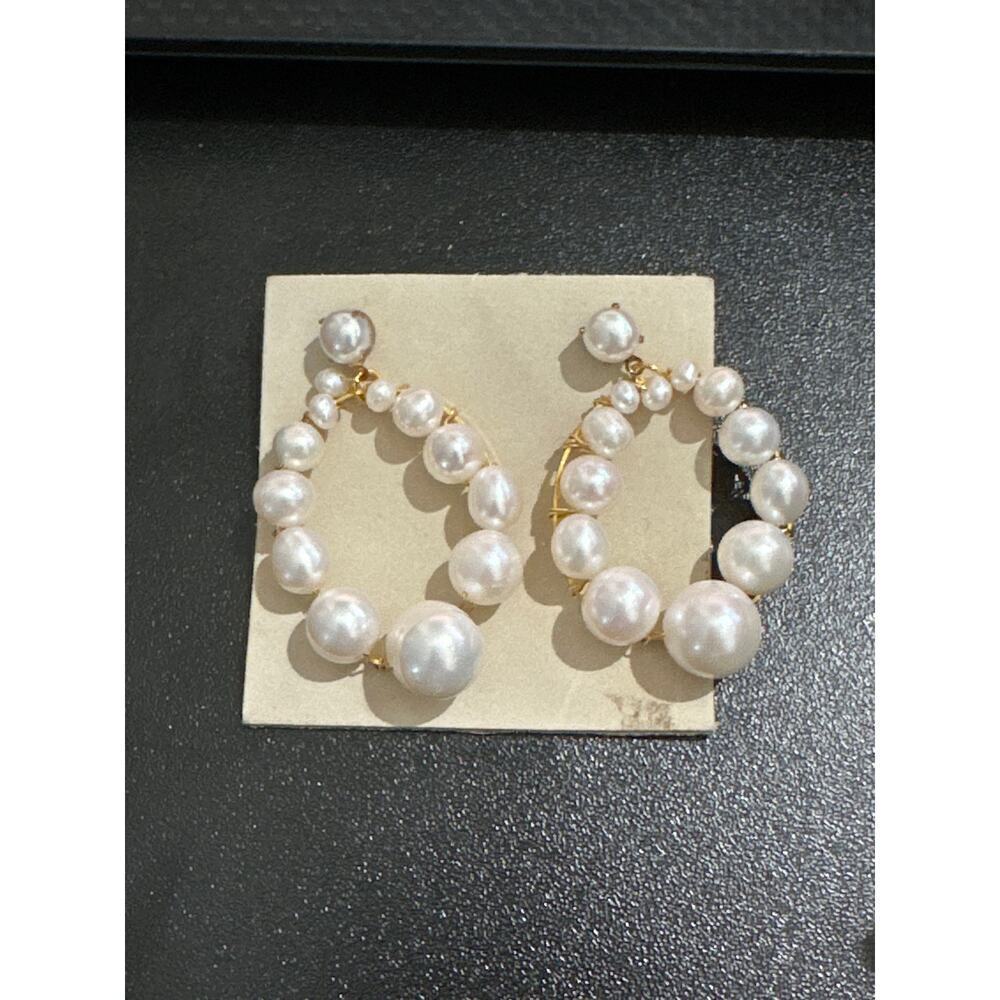 bhldn pearl‎ earrings